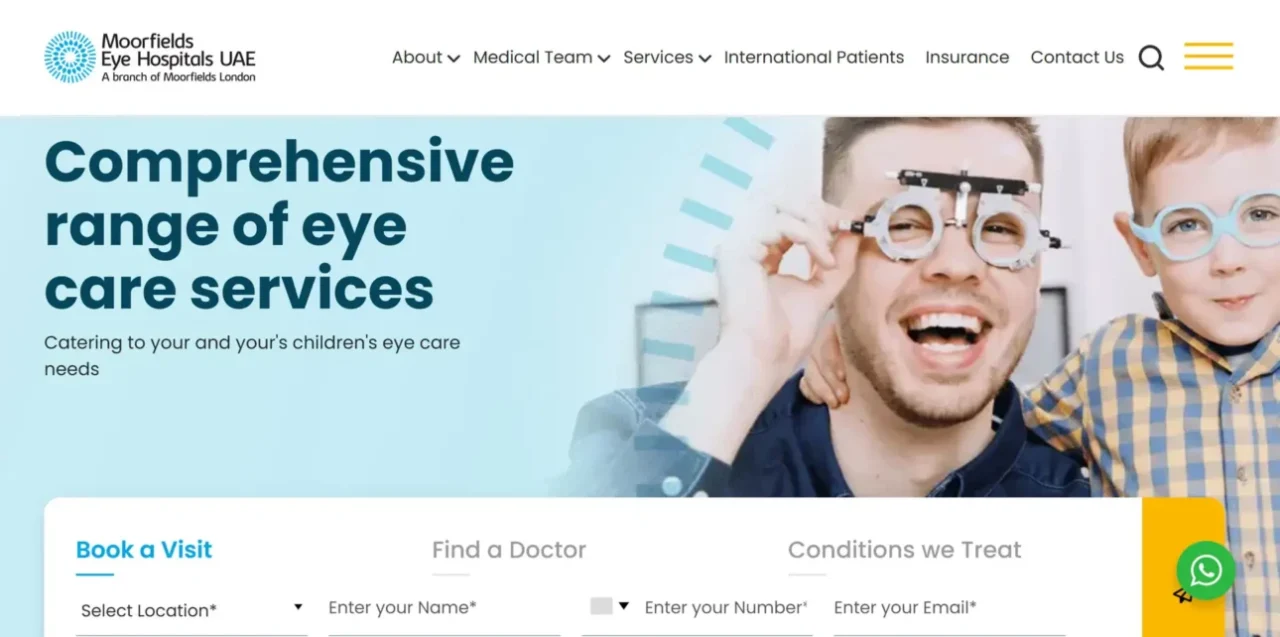 Moorfields Eye Hospital Project Image