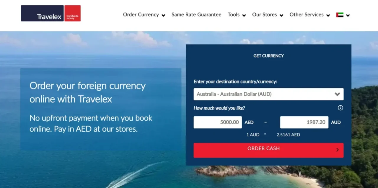 Travelex UAE Project Image